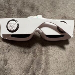 White Versace sunglasses